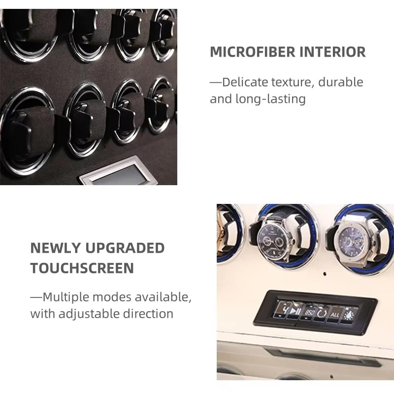 Green Leather 4 Watch Watch Winder