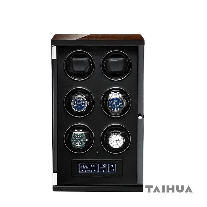 Luxury Wooden 6 Automatic Watch Winder