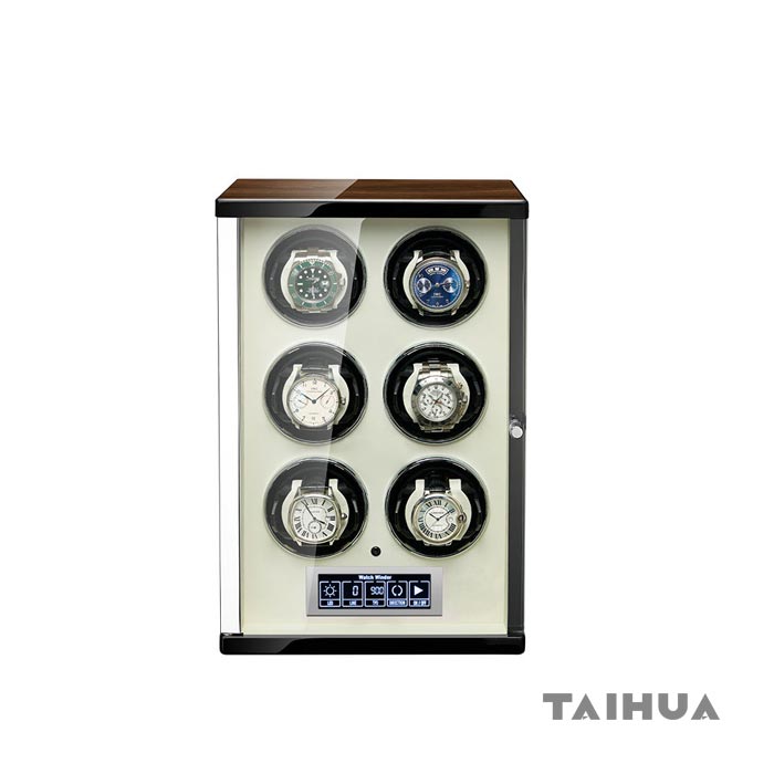 Luxury Wooden 6 Automatic Watch Winder
