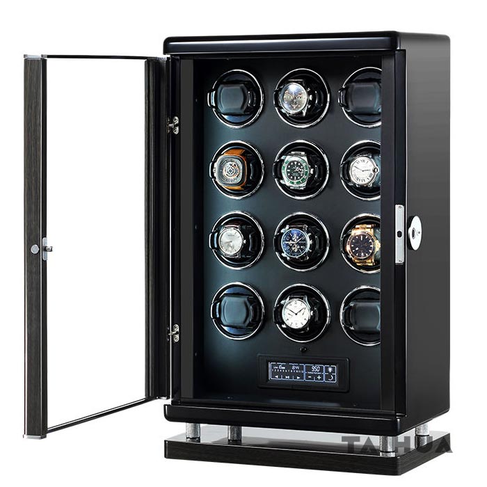 Luxury Wood 12 Automatic Watch Winder Box