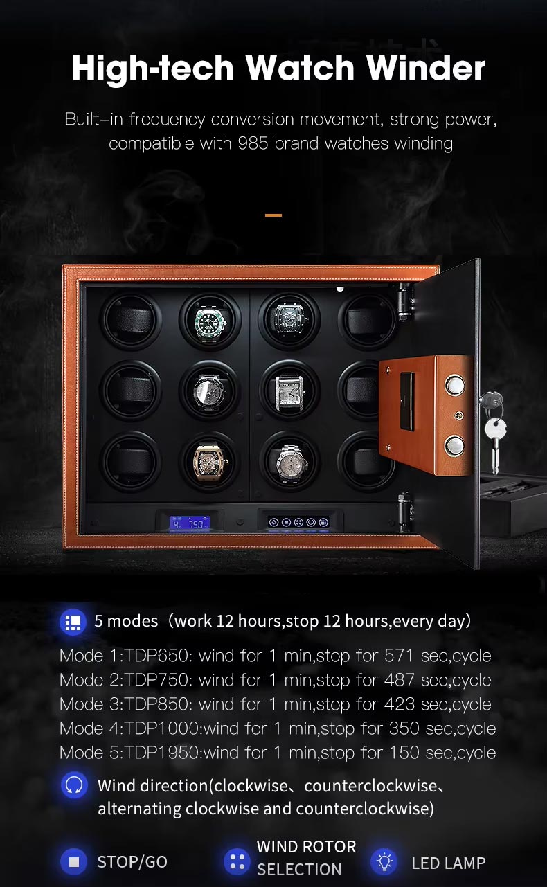 Safe with Watch Winder