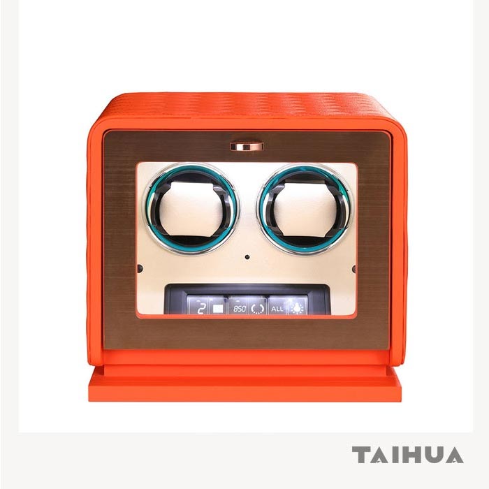 automatic double watch winder box